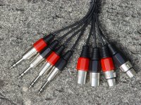Audiokabel, Klinke und XLR